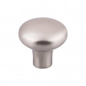 Top Knobs M2086 Aspen II Round Knob 1 5/8 Inch Brushed Satin Nickel